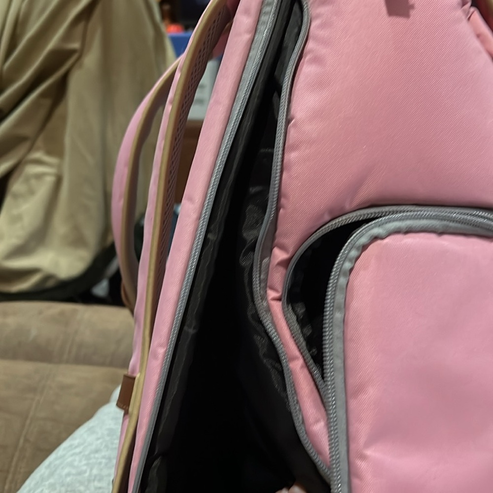 NEW w/out tags, pink camera backpack! Great for organizing. - Picture 4 of 8